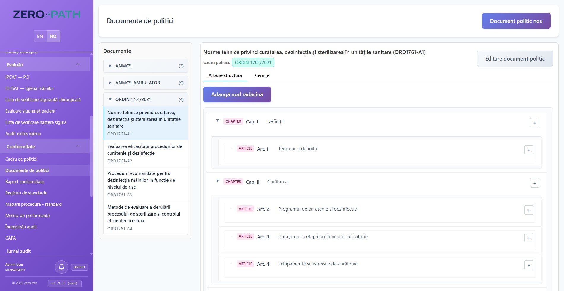 ZeroPath — Policy Documents Order 1761
